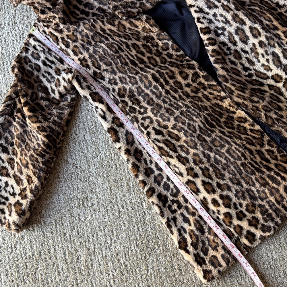 Vintage Faux fur swing coat - Picture 9 of 11